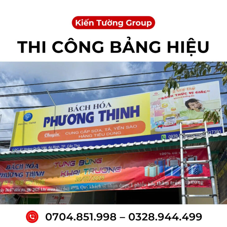 thiết kế in ấn quảng cáo bảng hiệu cần thơ