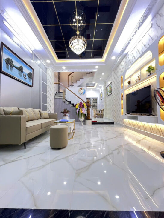 NHÀ MẶT TIỀN HẺM XE HƠI – HẺM 67 HUỲNH TẤN PHÁT, NHÀ BÈ