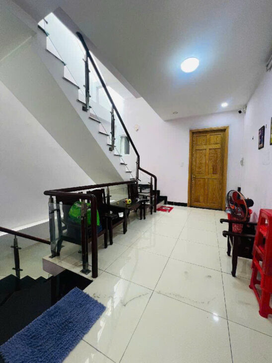 BÁN NHÀ MẶT TIỀN 12M, 90M2 5 TẦNG, KDC NAM HÙNG VƯƠNG – BÌNH TÂN