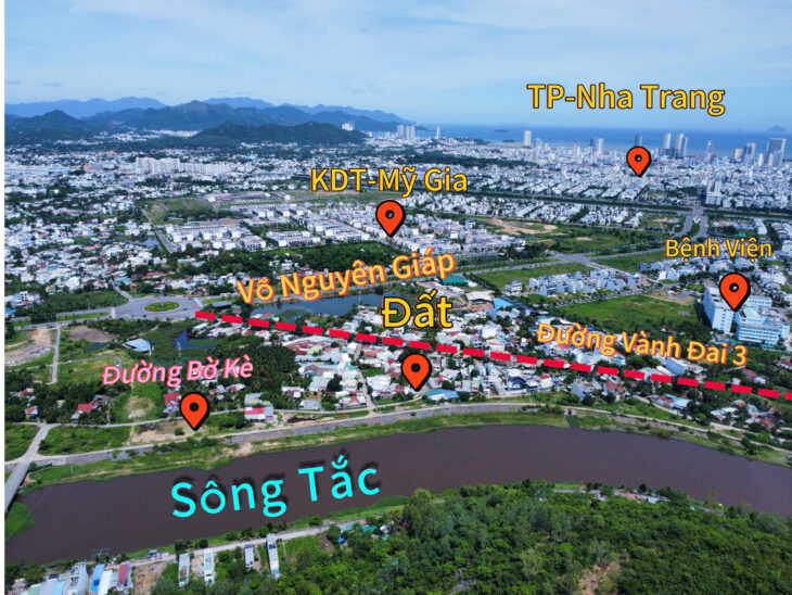 BÁN LÔ ĐẤT NGAY VÀNH ĐAI 3 THUỶ TÚ, VĨNH THÁI, NHA TRANG.