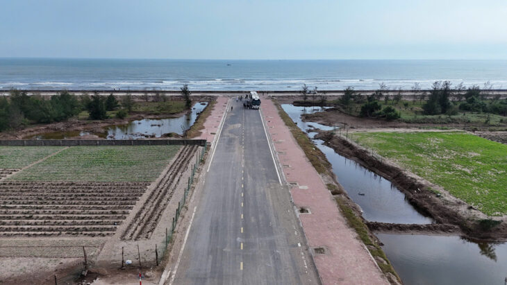 Mặt tiền 6.5m sát mặt đường hòa bình quất lâm 70m2 chỉ nhỉnh 1 tỷ