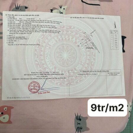 HOT HOT – CẦN BÁN 2 LÔ ĐẤT TẠI Phường ninh Hải, thị xã Ninh Hòa, Khánh Hòa