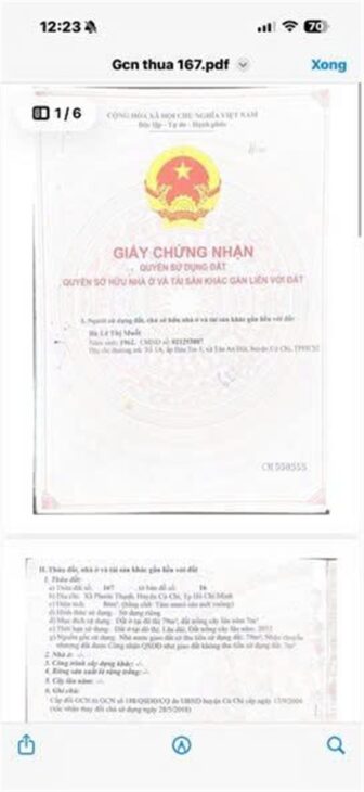 Bán ĐẤT TẶNG NHÀ CHÍNH CHỦ Ngay Đường Tỉnh Lộ 7, Xã Phước Thạnh, Huyện Củ Chi – HCM