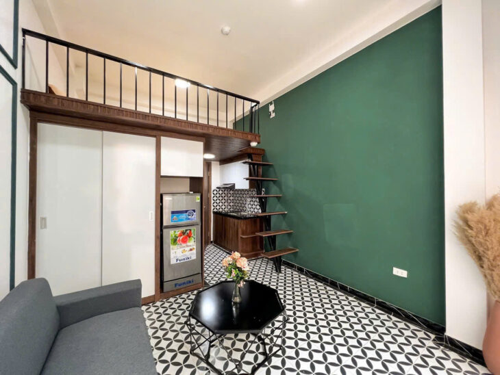 Cho Thuê Ccmn đẹp 100% thoáng sáng ngõ 82 Kim Mã, Ba Đình