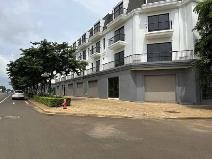 HOT HOT – BÁN NHÀ PHỐ CĂN GÓC ĐƯỜNG TÔN ĐỨC THẮNG KĐT ECOCITY P.tân an, TP.Buôn Mê Thuột, đăk lăk