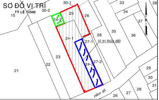 (Tin thật 100%) Bán đất tặng nhà 51m2 tại hẻm 45 Trần Thái Tông – HXH 5m – GPXD 6 lầu xây CHDV