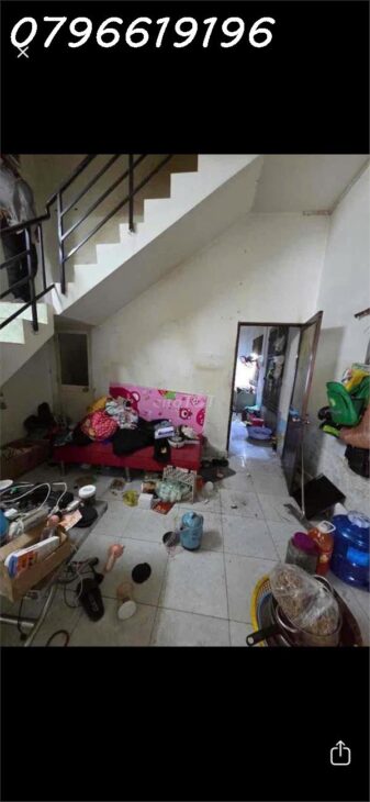 BÁN NHÀ MẶT TIỀN KHU DÂN CƯ MỄ CỐC P15 Q8 ( sau chùa quan âm)