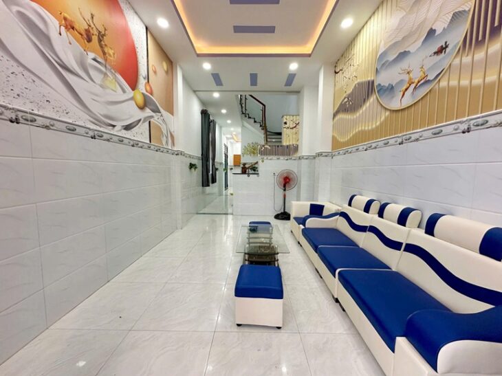 BÁN NHÀ MỚI FULL NỘI THẤT HẺM XE HƠI 8m – Vị TRÍ GẦN KHU Đ,18 B, Phường Bình Hưng Hoà A, Bình Tân