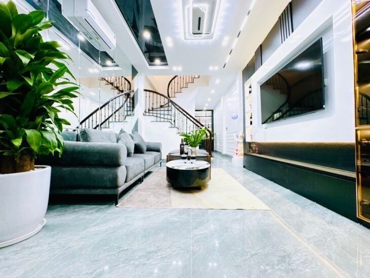 trần duy hưng 52m x6 tầng thang máy,ngõ thông KD,1 nhà ra phố,ô tô đỗ cửa 16,9 tỷ