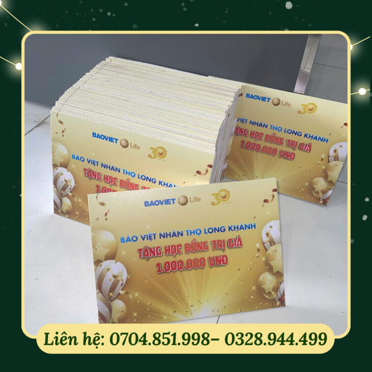 thiết kế in ấn thi công sự kiện