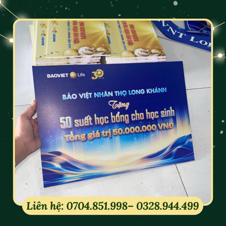 thiết kế in ấn thi công sự kiện