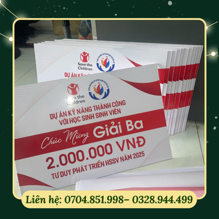 thiết kế in ấn thi công sự kiện