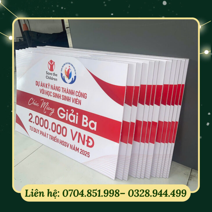 thiết kế in ấn thi công sự kiện