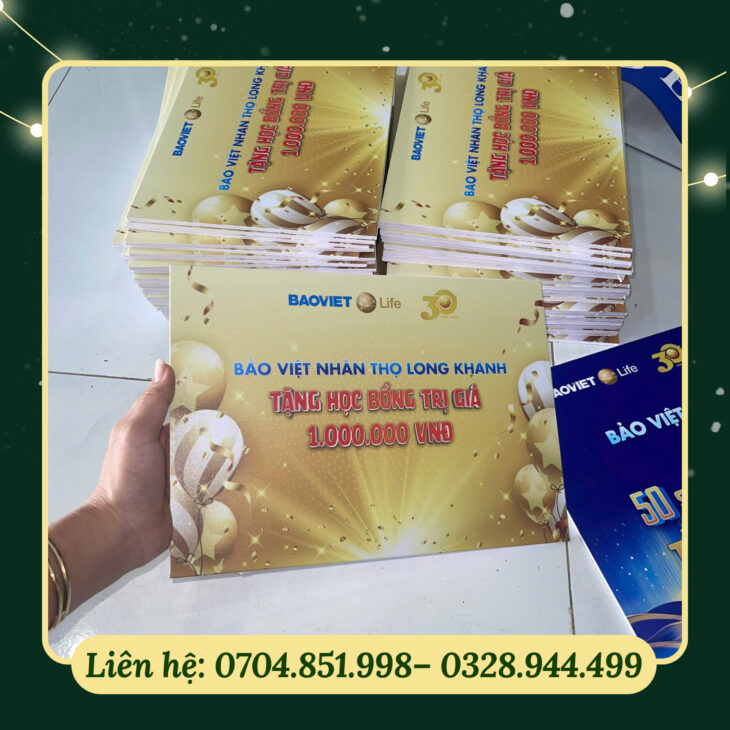 thiết kế in ấn thi công sự kiện