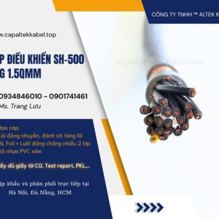 Cáp điều khiển Altek Kabel SH-500 20×1.5mm2