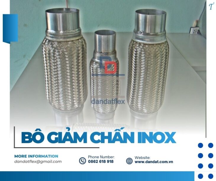 Bô chống rung inox/ Ống bô xả máy phát điện/ Ống bô xả inox/ Khớp nối ống xả mềm/ Ống ruột gà ô tô