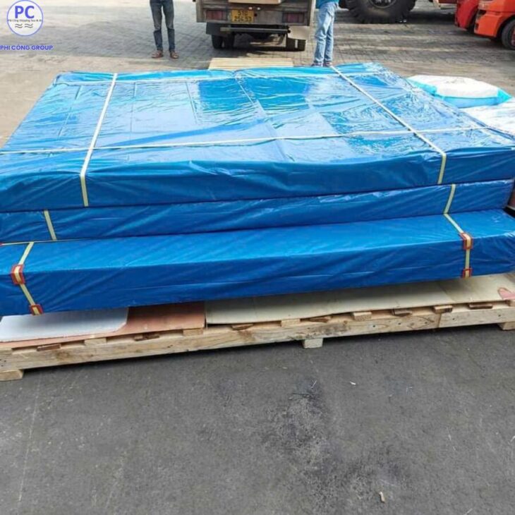 GỬI NỆM CAO SU THIÊN NHIÊN SANG ÚC