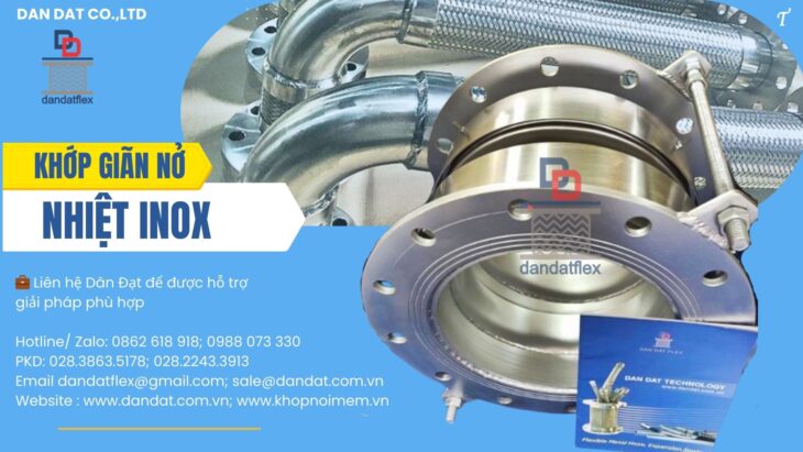 Bù giãn nở/ Bù trừ pasty Bù giãn nở nhiệt inox/ Khớp nối giãn nở mặt bích/ Khớp giãn nở nhiệt hệ hơi