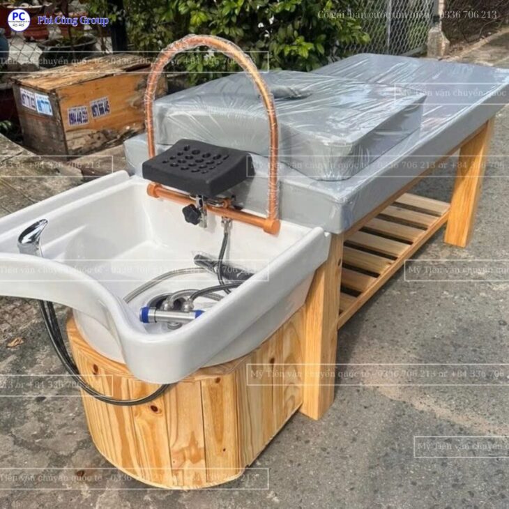 NHẬN GỬI GIƯỜNG GỘI ĐẦU ĐI HÀN QUỐC BẰNG ĐƯỜNG TÀU BIỂN tại Khu vực CẦN THƠ