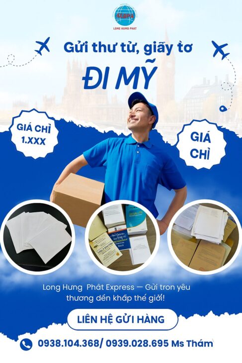 Gửi quần áo đi Mỹ giá chỉ 100k