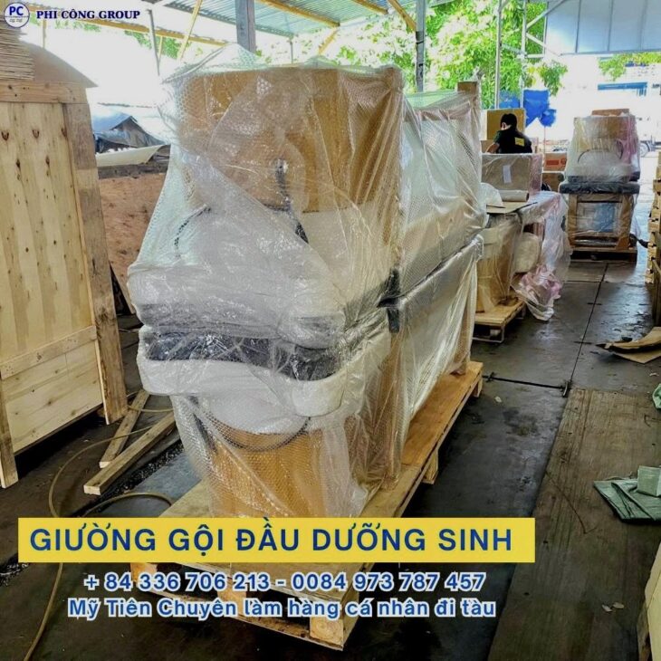 NHẬN GỬI GIƯỜNG GỘI ĐẦU ĐI HÀN QUỐC BẰNG ĐƯỜNG TÀU BIỂN tại Khu vực CẦN THƠ