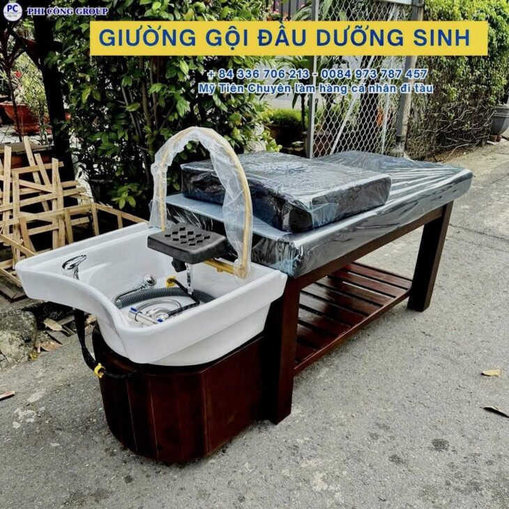 NHẬN GỬI GIƯỜNG GỘI ĐẦU ĐI HÀN QUỐC BẰNG ĐƯỜNG TÀU BIỂN tại Khu vực CẦN THƠ
