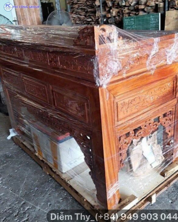 VẬN CHUYỂN BÀN THỜ GIA TIÊN – BÀN THỜ ÔNG ĐỊA ĐI NƯỚC NGOÀI