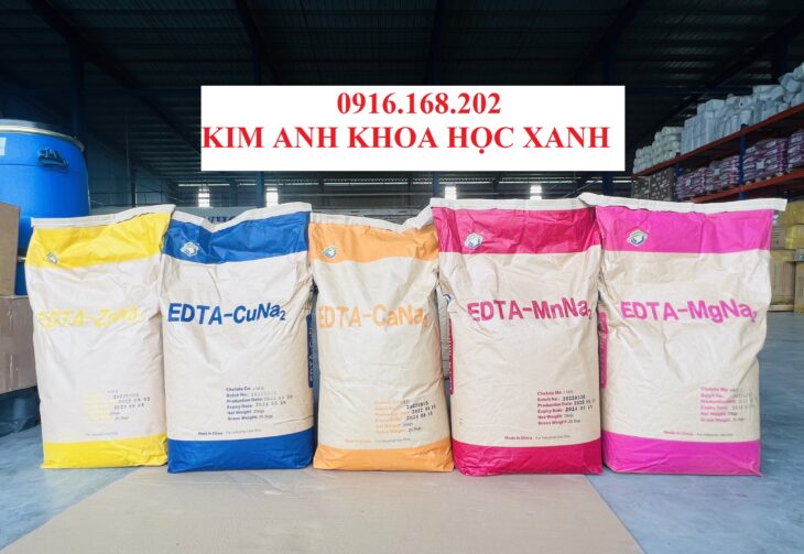 EDTA HỮU CƠ Cu, Mg, Fe, Zn,.. hàng nhập khẩu