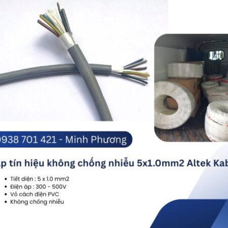 Cáp tín hiệu không chống nhiễu 5×1.0mm2 Altek Kabel Đà Nẵng, Khánh Hòa, Đắk Lắk Cáp tín hiệu không chống nhiễu 5×1.0mm2 Altek Kabel Đà Nẵng, Khánh Hòa, Đắk Lắk