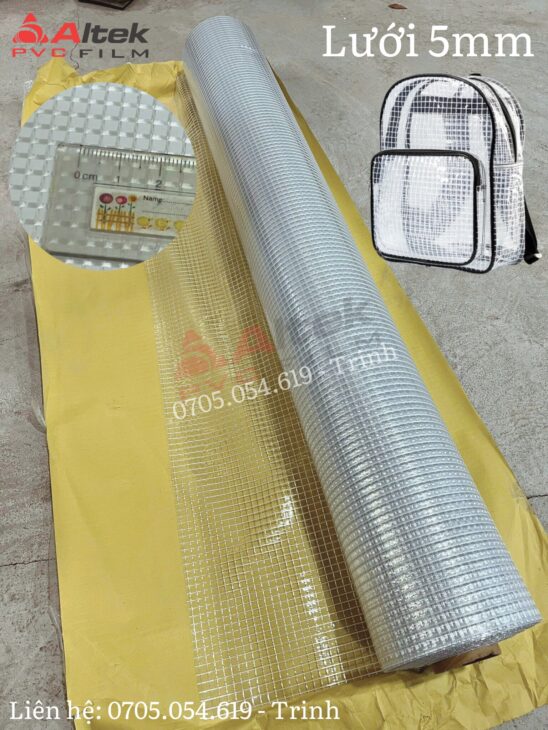 Màng nhựa pvc nào đang được dùng nhất hiện nay? lưới 5mm giá tốt