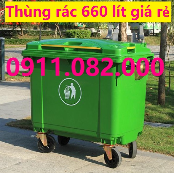 Thùng rác chính hãng giá rẻ- thùng rác hàng chất lượng- lh 0911082000