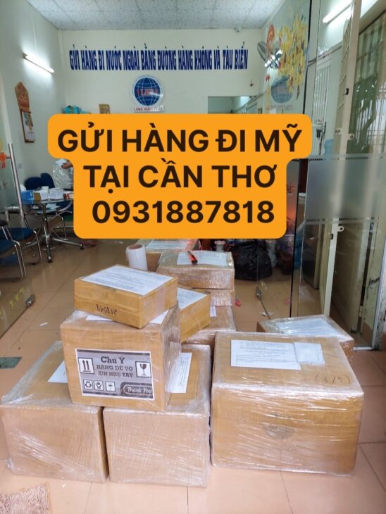 Công ty gửi hàng đi Canada bằng đường biển tính ký tại Cần Thơ