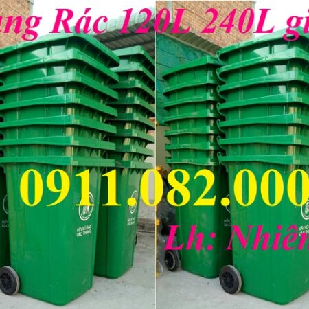 Giảm giá đầu năm 2026 thùng rác giá rẻ- thùng rác 120 lít 240 lít 660 lít- lh 0911082000