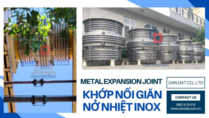 Khớp giãn nở hình chữ nhật/ Khớp nối giãn nở nhiệt/ Khớp nối giãn nở nhiệt inox/ Bù giãn nở nhiệt