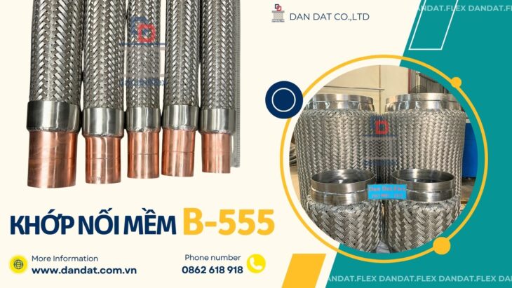 Khớp giãn nở hình chữ nhật/ Khớp nối giãn nở nhiệt/ Khớp nối giãn nở nhiệt inox/ Bù giãn nở nhiệt