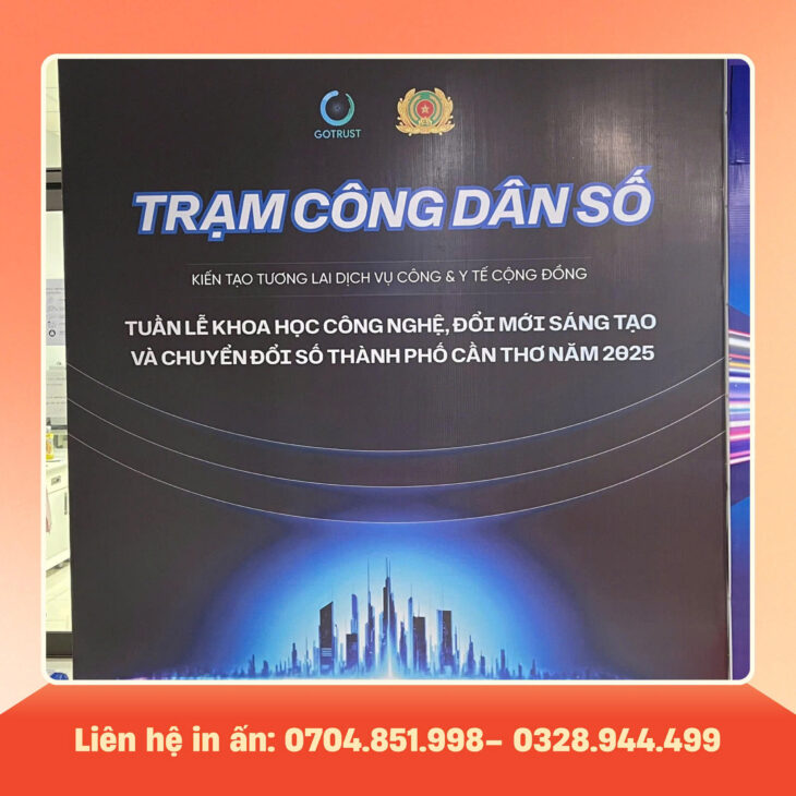 thiết kế in ấn thi công sự kiện