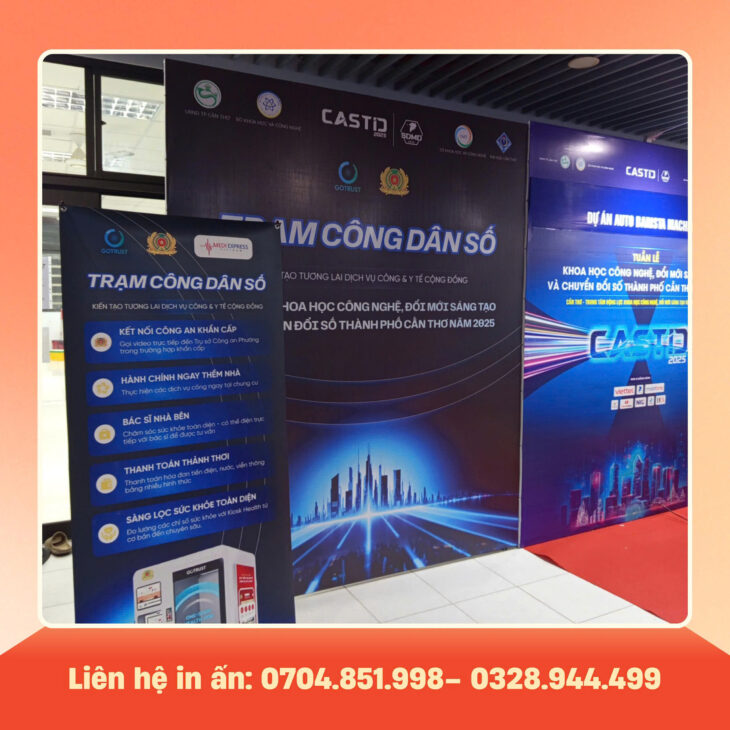 thiết kế in ấn thi công sự kiện