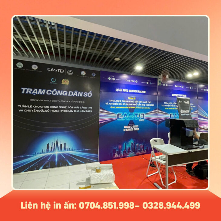 thiết kế in ấn thi công sự kiện