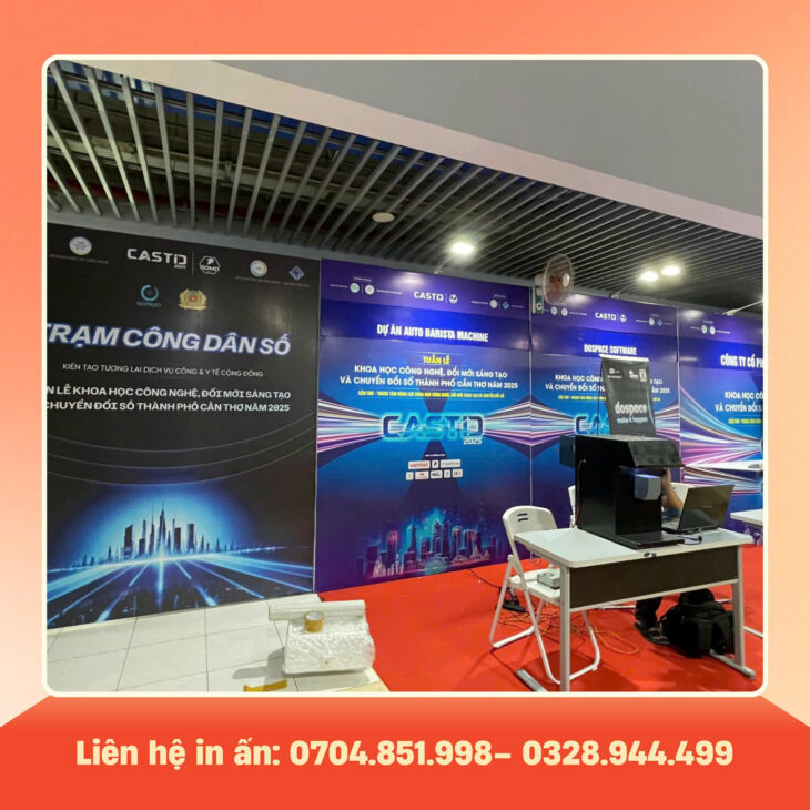 thiết kế in ấn thi công sự kiện