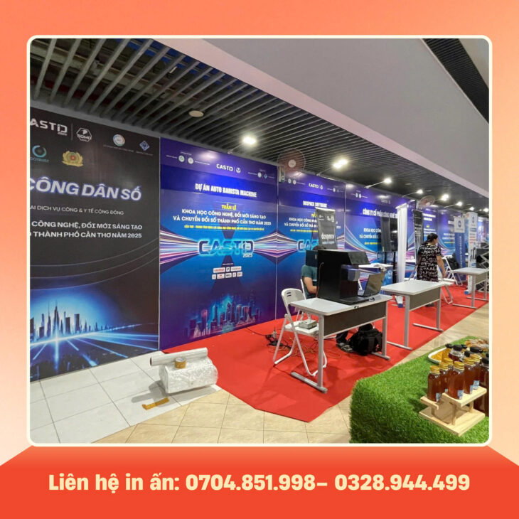 thiết kế in ấn thi công sự kiện