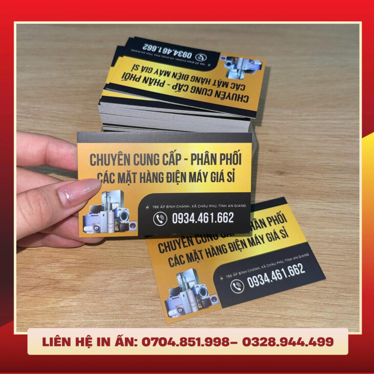 in danh thiếp tại cần thơ