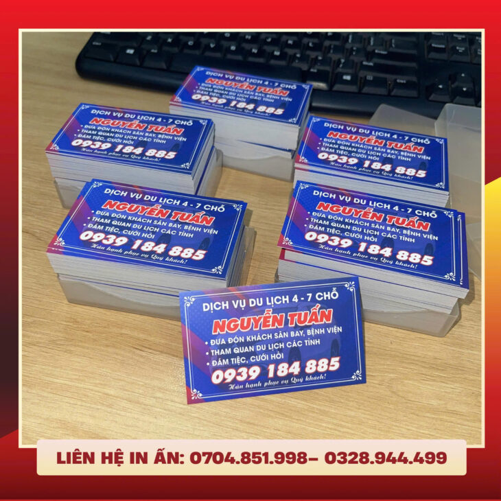 in danh thiếp tại cần thơ