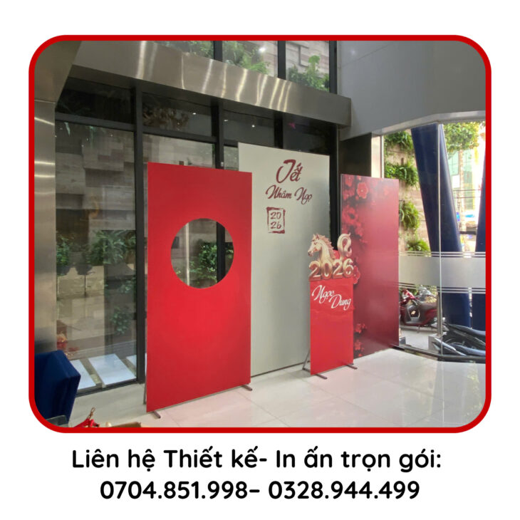 thiết kế in ấn thi công sự kiện