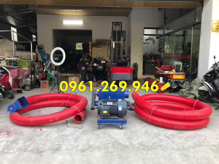 Máy Hút Nông Sản 2 Đầu Ống 20m – Giải Pháp Vận Chuyển Nguyên Liệu Nhanh Chóng, Tiết Kiệm Nhân Công