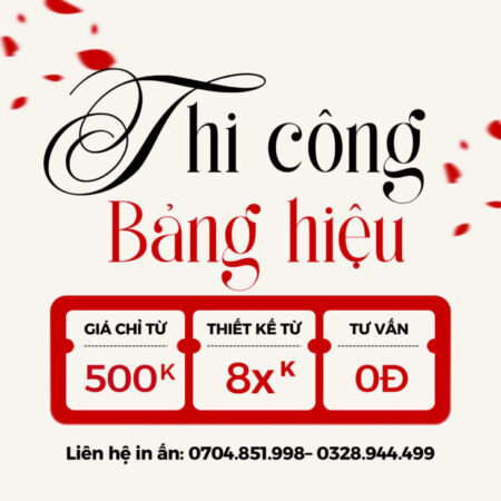 thiết kế in ấn thi công sự kiện