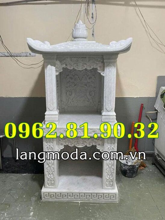 [ 86 Bình Thuận ] Xây am thờ để hũ tro cốt ông bà tại Bình Thuận bằng đá