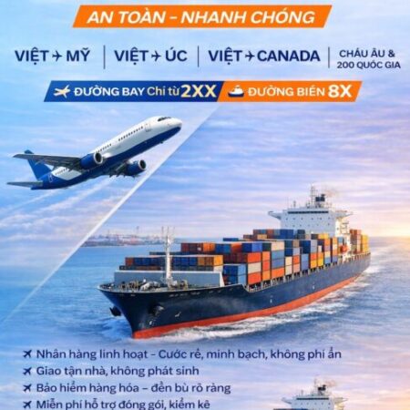Gửi Hàng Quốc Tế Uy Tín, Giá Tốt Cùng Long Hưng Phát Express