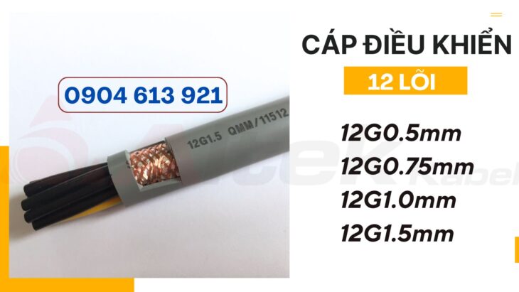 Cáp điều khiển CT -500 12G0.75SQMM Altek Kabel chính hãng – phân phối tại miền Trung