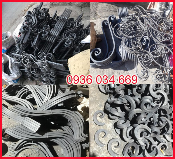 Uốn phụ kiện sắt mỹ thuật tại hà nội