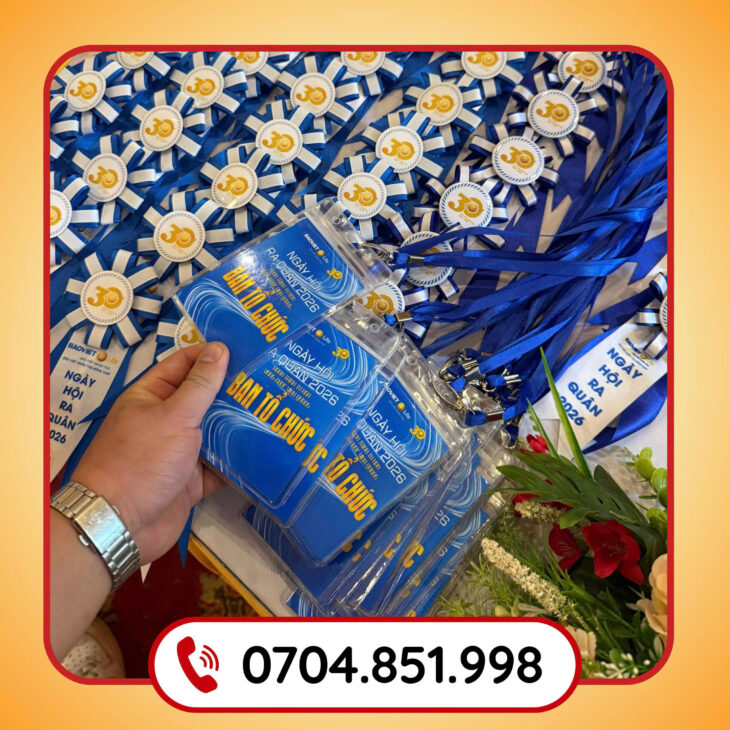 thiết kế in ấn thi công sự kiện